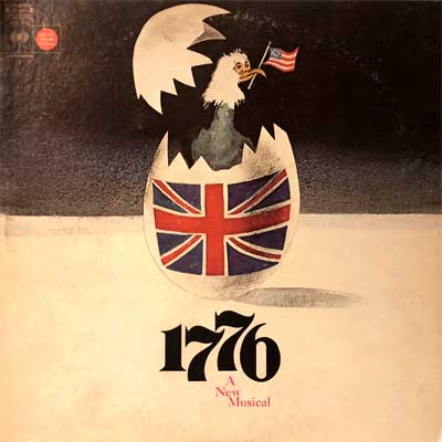 Cover art from the 1776 Musical Cast Album
